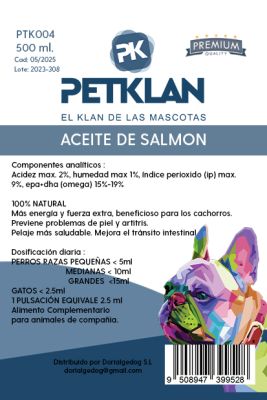 Aceite de Salmon Petklan