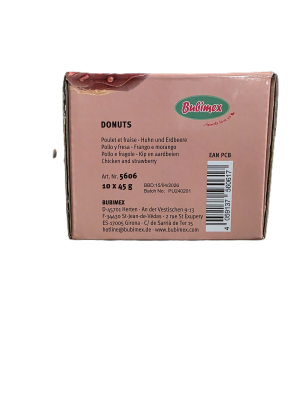 Donuts de Pollo y Fresa.