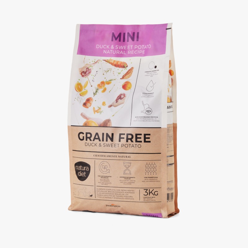 Natura diet Mini Grain Free Pato
