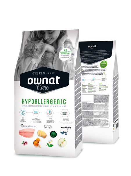 Ownat Care Hypoallergenic Gato  