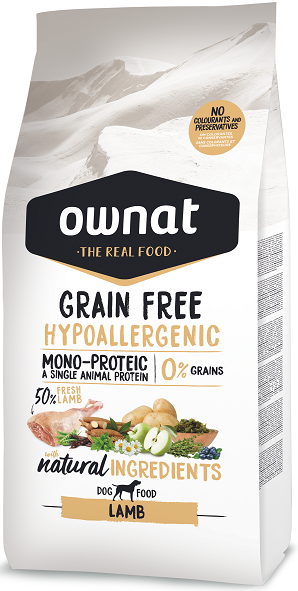 Ownat Grain Free Hipoalergenico Lamb 