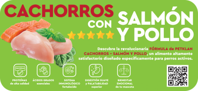 Petklan Cachorros ,Salmon y Pollo