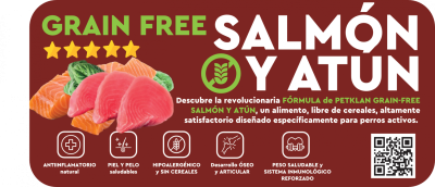 Petklan Grain Free Salmon y Atun
