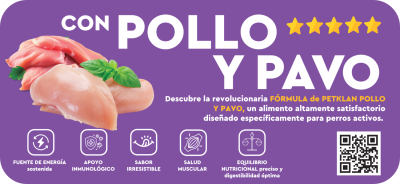 Petklan Pollo y Pavo
