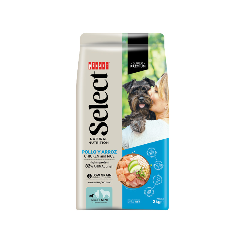 Select Mini Adulto Pollo y Arroz