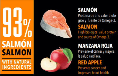 Atlantic Pet Humedo Salmon y Manzana Skin % Coat monoproteico