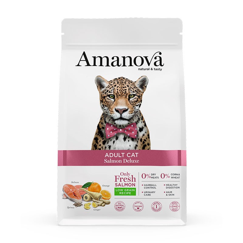 Amanova  Adult Cat Salmon Deluxe Quinoa