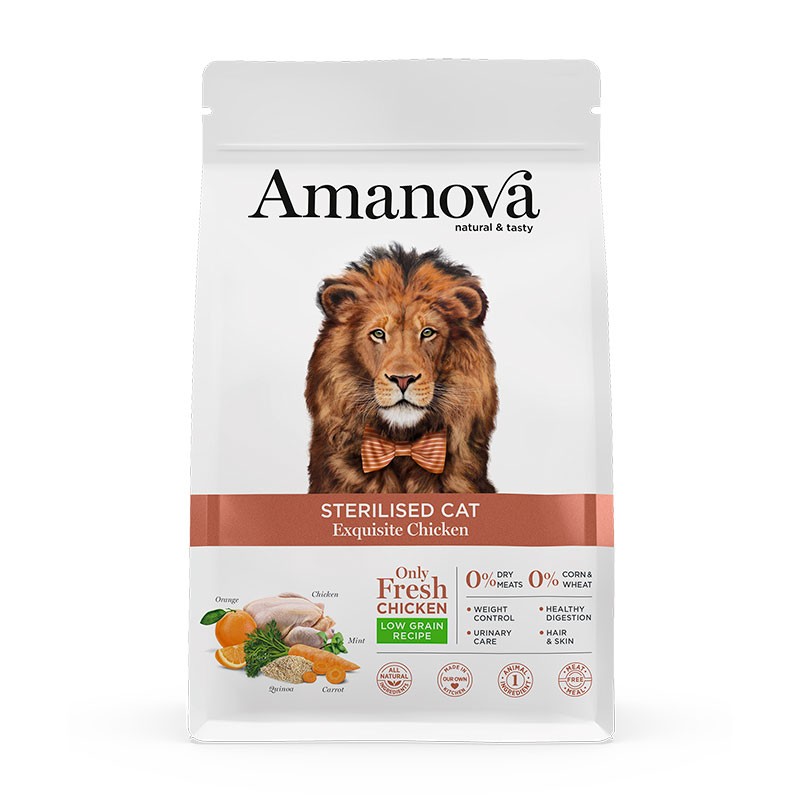 Amanova Sterilised Cat Exquisite Chicken Quinoa