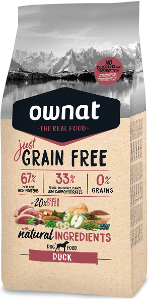 Ownat Grain Free Just Adult Duck