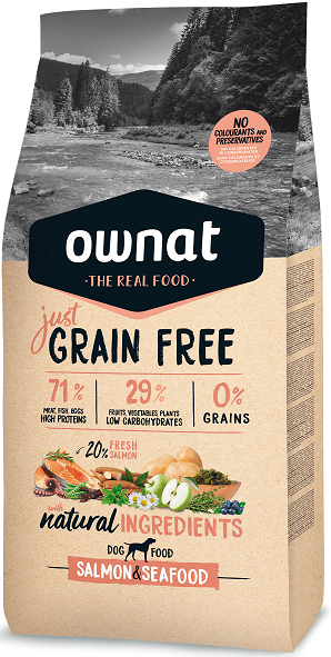 Ownat Grain Free Just Adult Salmon