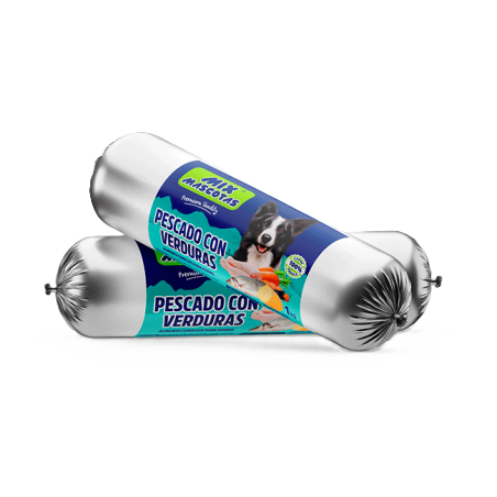 Salchicha Pescado y Verduras