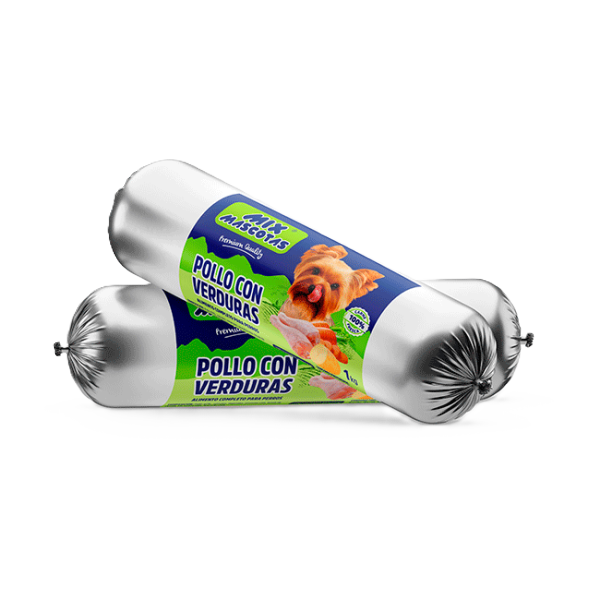 Salchicha de Pollo y Verdura