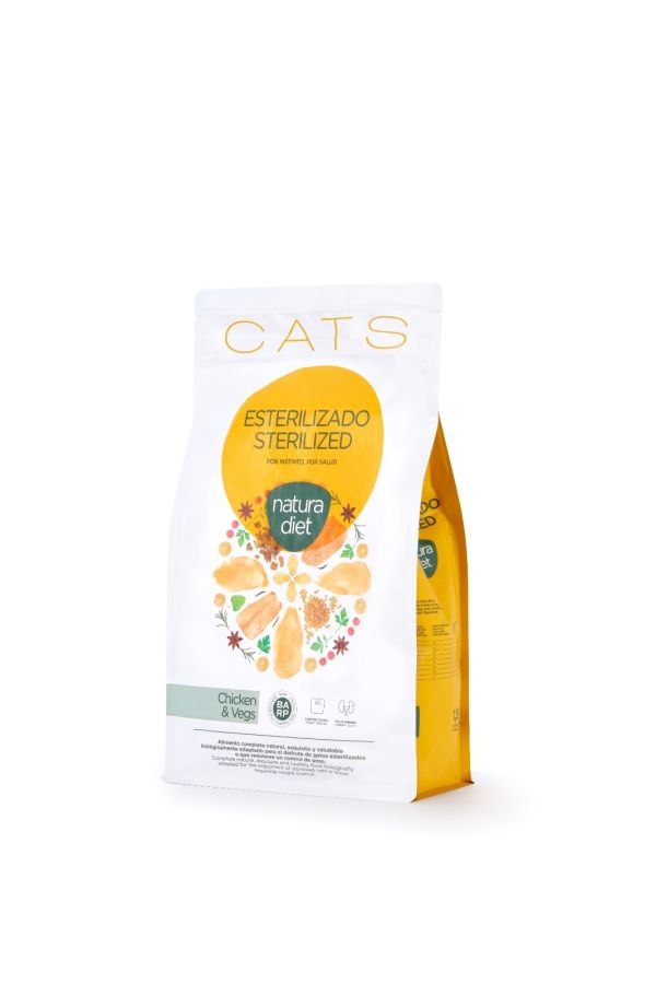 Natura diet  gato esterilizado Pollo