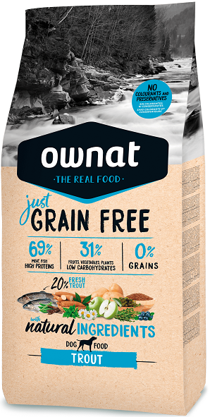 Ownat Grain Free Just Adult Trout