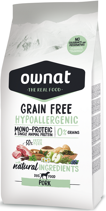 Ownat Grain Free Hipoalergenico Pork